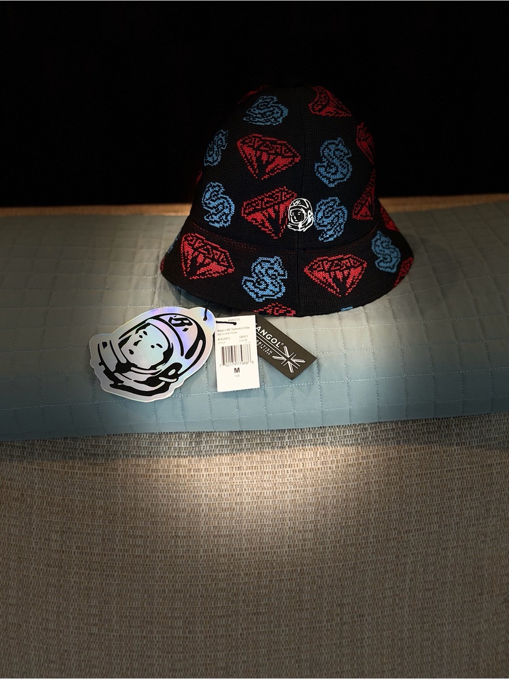 Billionaire Boy Club BBC x Kangol Diamond And Dollars Bucket Hat